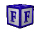 GIF animado (38947) Letra f cubo letras
