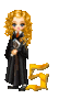GIF animado (38490) Letra f hermione granger