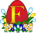 GIF animado (36661) Letra f huevo pascua