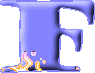 GIF animado (35007) Letra f lila