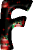 GIF animado (41186) Letra f navidad