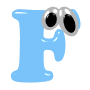 GIF animado (39853) Letra f ninos