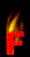 GIF animado (37732) Letra f roja ardiendo