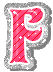 GIF animado (45030) Letra f rosa