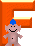 GIF animado (40069) Letra f trol