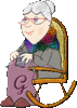 GIF animado (42671) Letra g abuela