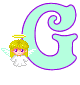GIF animado (39000) Letra g angelito