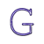 GIF animado (44757) Letra g elastica