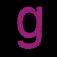 GIF animado (41927) Letra g fondo negro