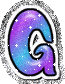 GIF animado (34622) Letra g glitter