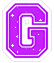 GIF animado (33443) Letra g glitter deportes