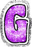 GIF animado (33016) Letra g glitter fucsia