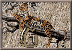 GIF animado (30293) Letra g leopardo