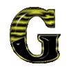 GIF animado (42095) Letra g negra amarilla
