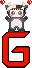 GIF animado (31135) Letra g osito panda