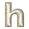 GIF animado (40448) Letra h brillo