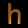 GIF animado (41928) Letra h fondo negro