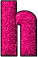 GIF animado (44812) Letra h fucsia