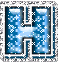 GIF animado (32907) Letra h glitter azul