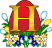 GIF animado (36663) Letra h huevo pascua