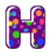GIF animado (40474) Letra h lunares