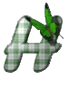 GIF animado (30396) Letra h mariposa d
