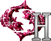 GIF animado (38799) Letra h piscis