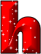 GIF animado (43901) Letra h roja