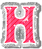 GIF animado (45032) Letra h rosa