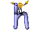 GIF animado (36453) Letra h smilies