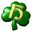 GIF animado (37312) Letra h trebol
