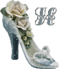 GIF animado (34571) Letra h zapato glitter tacon