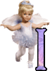 GIF animado (32754) Letra i angelito