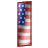 GIF animado (42415) Letra i bandera norteamericana