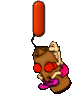 GIF animado (43147) Letra i boxeador