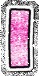 GIF animado (33368) Letra i corazones glitter rosa