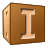 GIF animado (39314) Letra i cubo letra