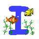 GIF animado (31483) Letra i peces