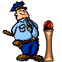 GIF animado (43774) Letra i policia
