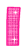 GIF animado (32728) Letra i rosa glitter