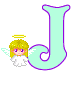 GIF animado (39003) Letra j angelito
