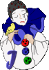 GIF animado (42911) Letra j arlequin