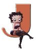 GIF animado (35879) Letra j betty boop