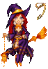GIF animado (37921) Letra j bruja