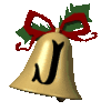 GIF animado (40868) Letra j campana navidad
