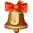 GIF animado (40894) Letra j campanas navidad