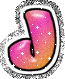 GIF animado (40372) Letra j colores calidos