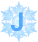 GIF animado (41039) Letra j cristal hielo