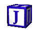GIF animado (38951) Letra j cubo letras