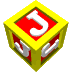 GIF animado (39274) Letra j cubo letras